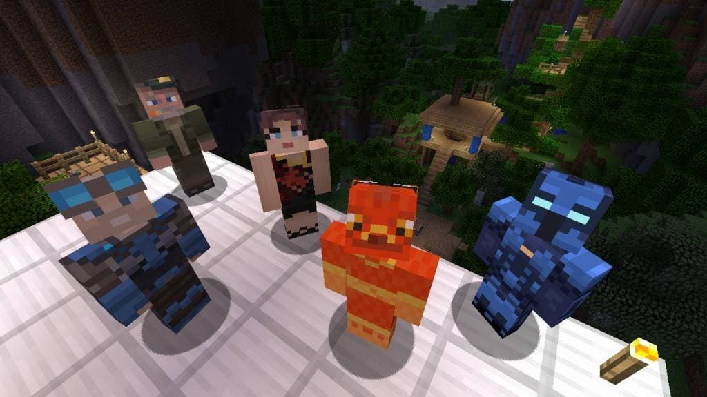 Más skins para Minecraft de Xbox 360