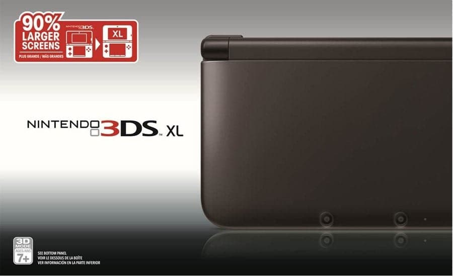 La Nintendo 3DS XL Negra llegará a America en agosto