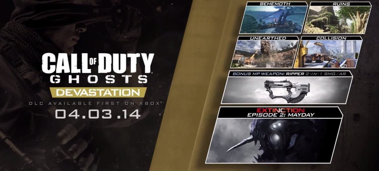 Trailer gameplay para el DLC de Devastation de Call of Duty: Ghost