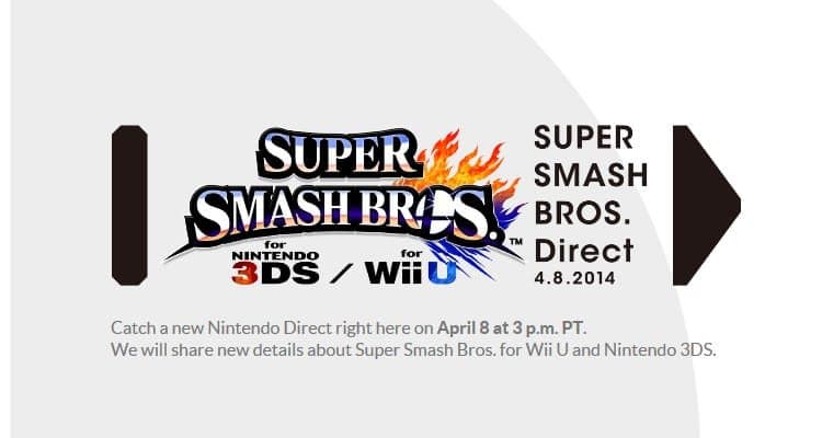 Nintendo Direct especial de Super Smash Bros. (08-04-14)