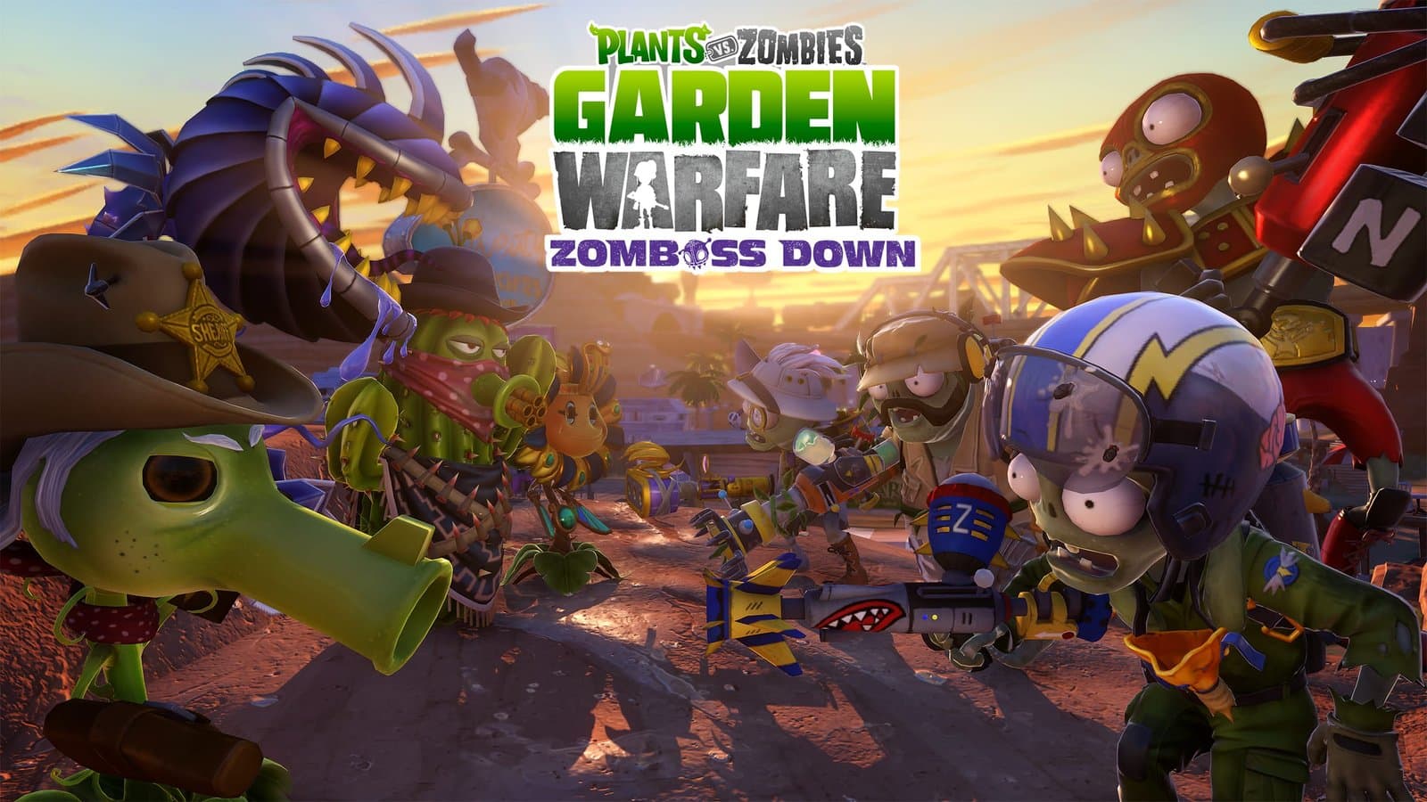 Ya disponible el DLC gratuito “Zomboss Down” para Plants vs Zombies: Garden Warfare