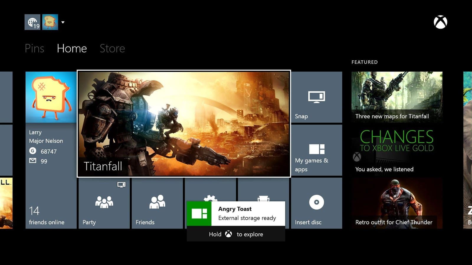 La actualización de Xbox One de Junio añadirá soporte a discos externos