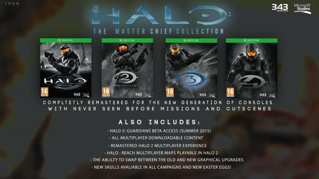 [E32014] Anunciado Halo: The Master Chief Collection