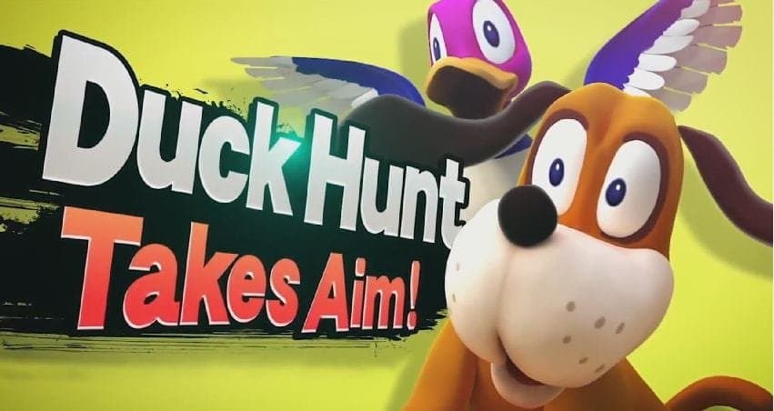 Duck Hunt recibe su trailer para Super Smash Bros.
