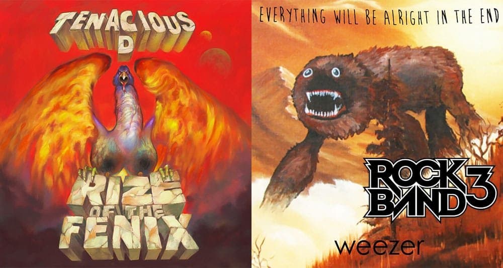 Rock Band recibe 2 canciones más de Tenacious D y de Weezer