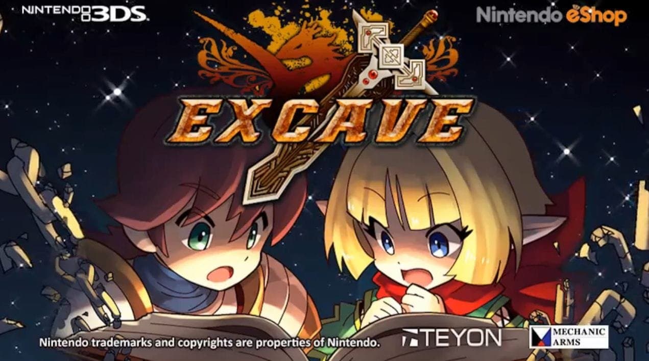 Teyon anuncia Excave para el Nintendo 3DS