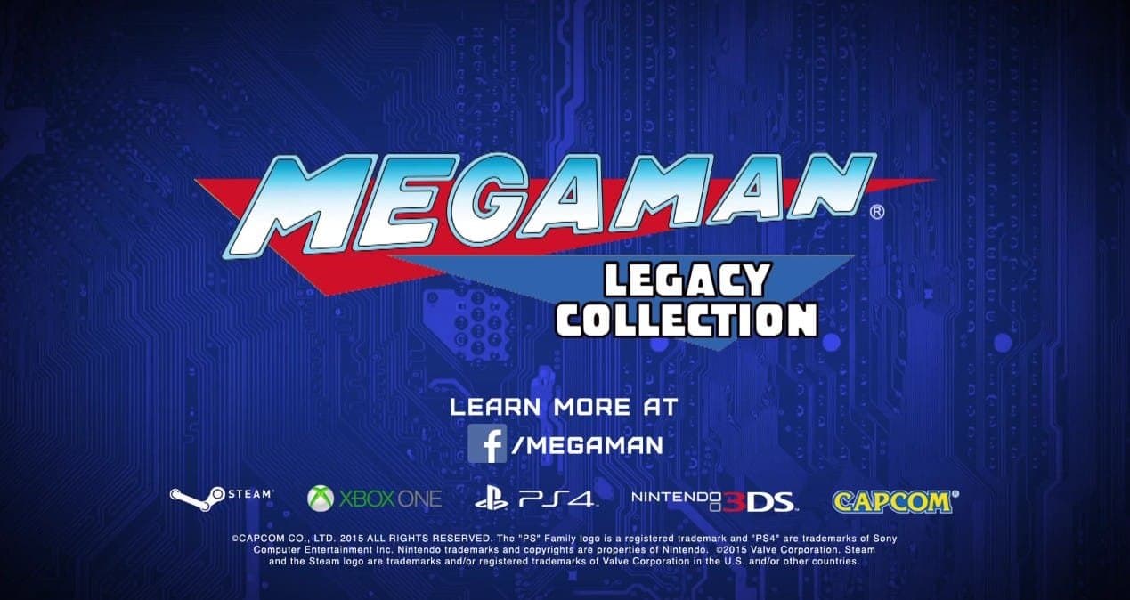 Capcom anuncia Mega Man Legacy Collection para el PS4, Xbox One, PC y Nintendo 3DS