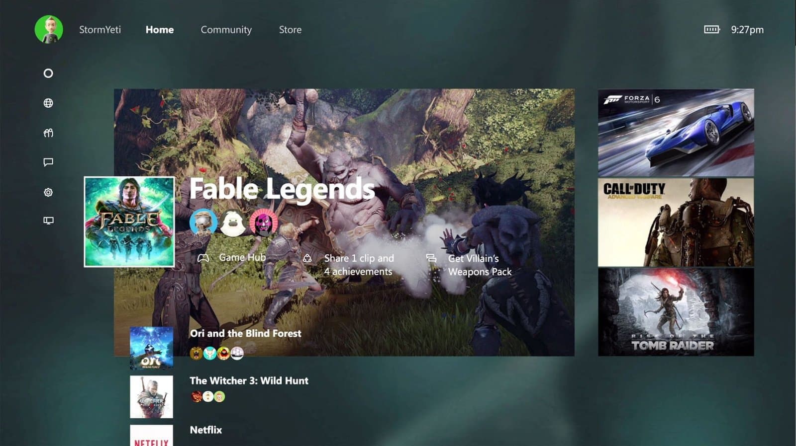 Nueva actualización del Xbox One la prepara para la nueva interfaz
