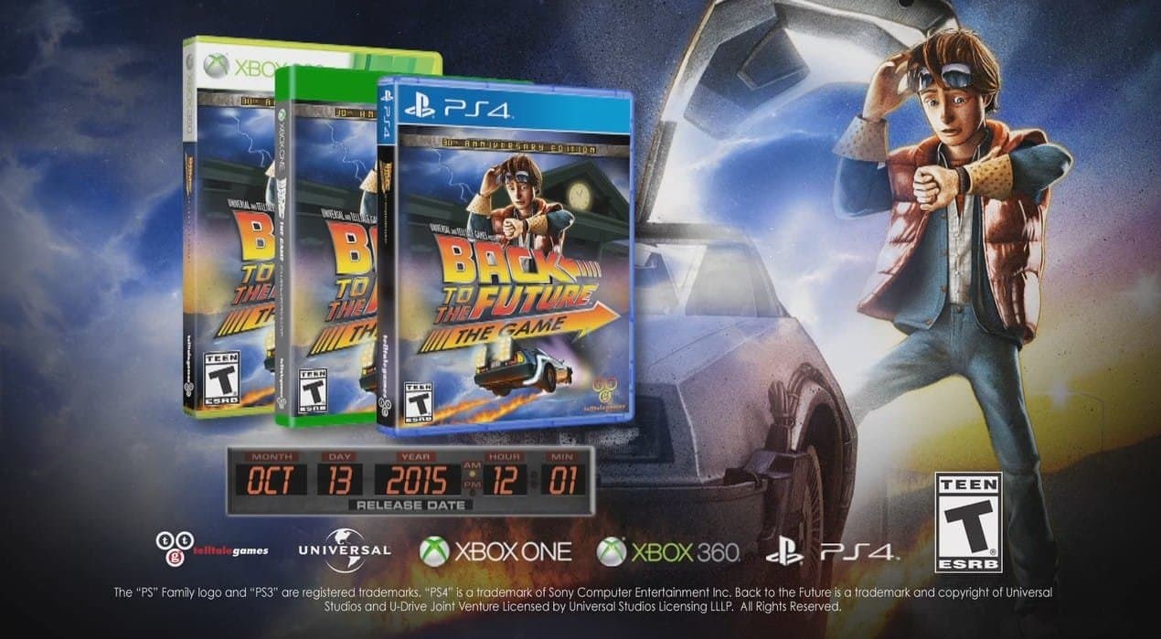 Anunciado Back to the Future: The Game – 30th Anniversary Edition para PS4, XB360 y XB1