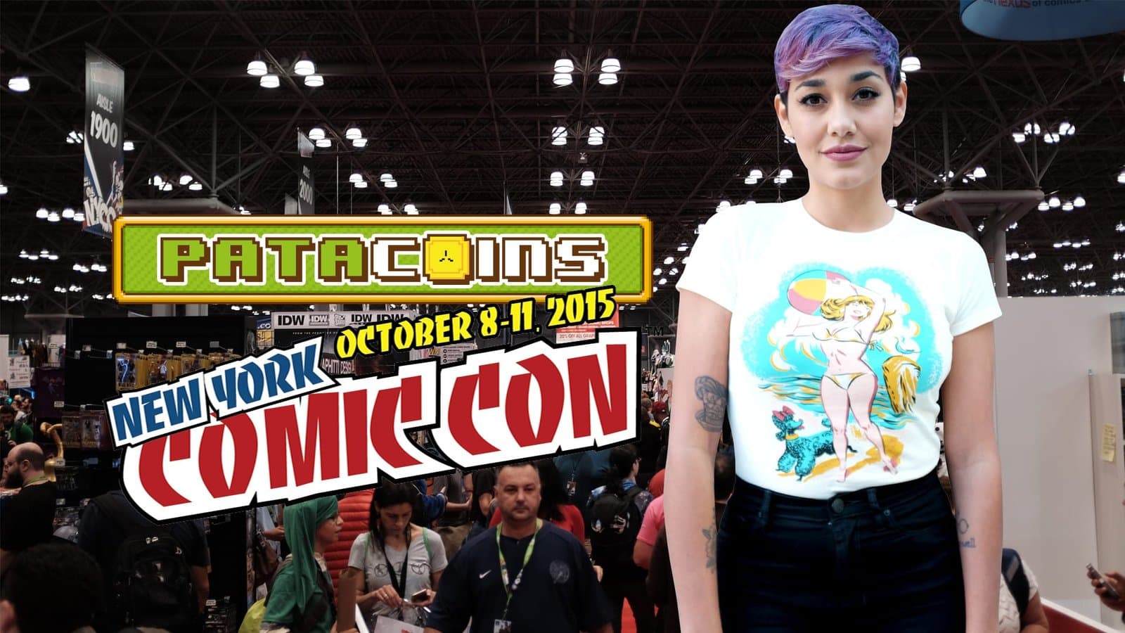 Patacoins en la New York Comic Con 2015