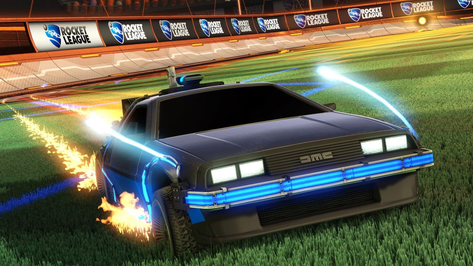 El DeLorean estará presente en Rocket League