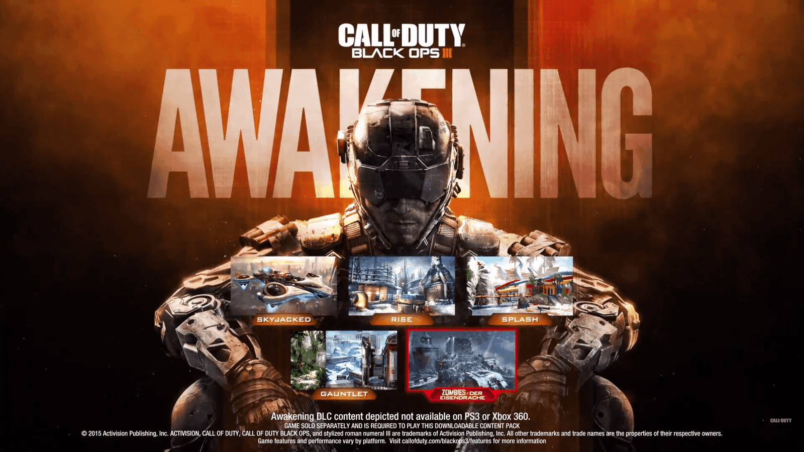 Un vistazo al primer DLC de Black Ops 3, Awakening