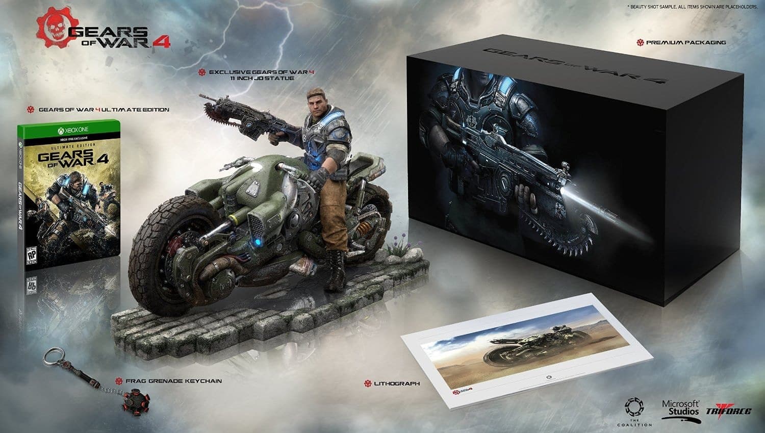 Revelada la edición de colección de Gears of War 4