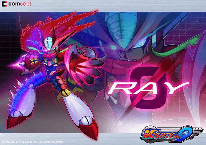 Conoce al rival de Beck de Mighty No. 9, The Vermilion Destroyer