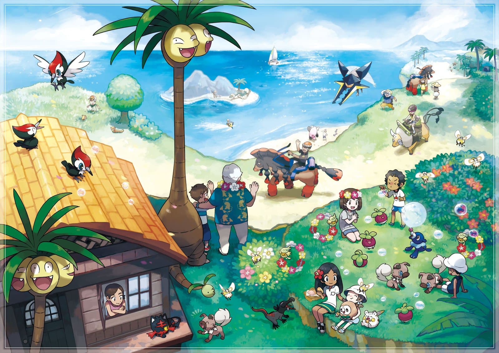 Nuevo trailer de Pokémon Sun y Moon revela nuevos movimientos y variantes de Pokémon