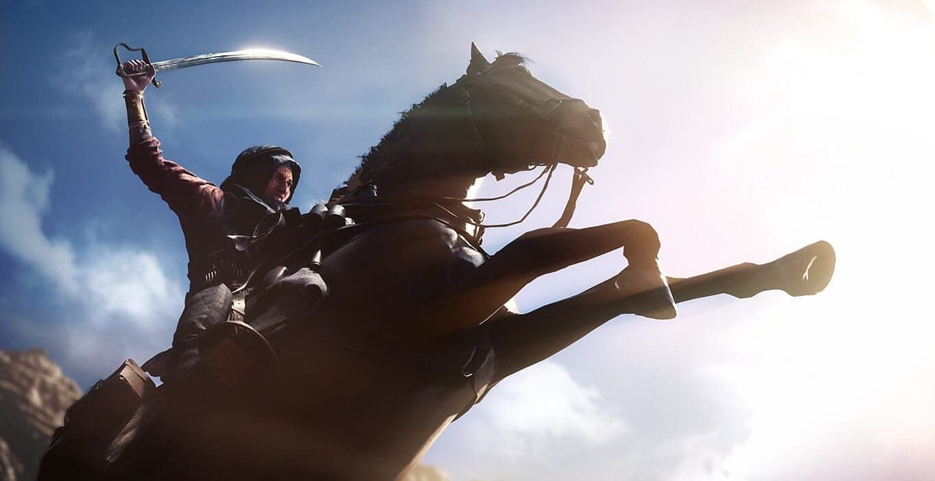 Caballos, trenes blindados y lanzallamas, es lo que vemos en el nuevo trailer de Battlefield 1