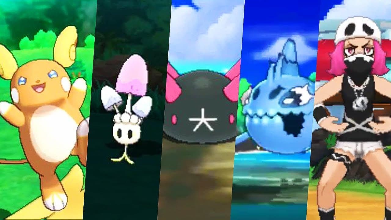 Pokémon Sun y Moon muestra al Team Skull, nuevos Pokémon y más variantes
