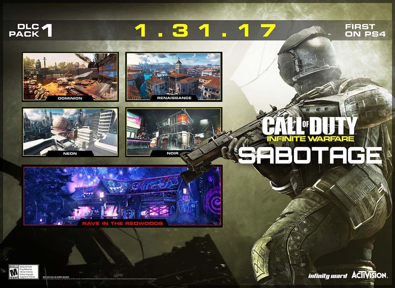 Sabotage es el nombre del primer DLC para Infinite Warfare