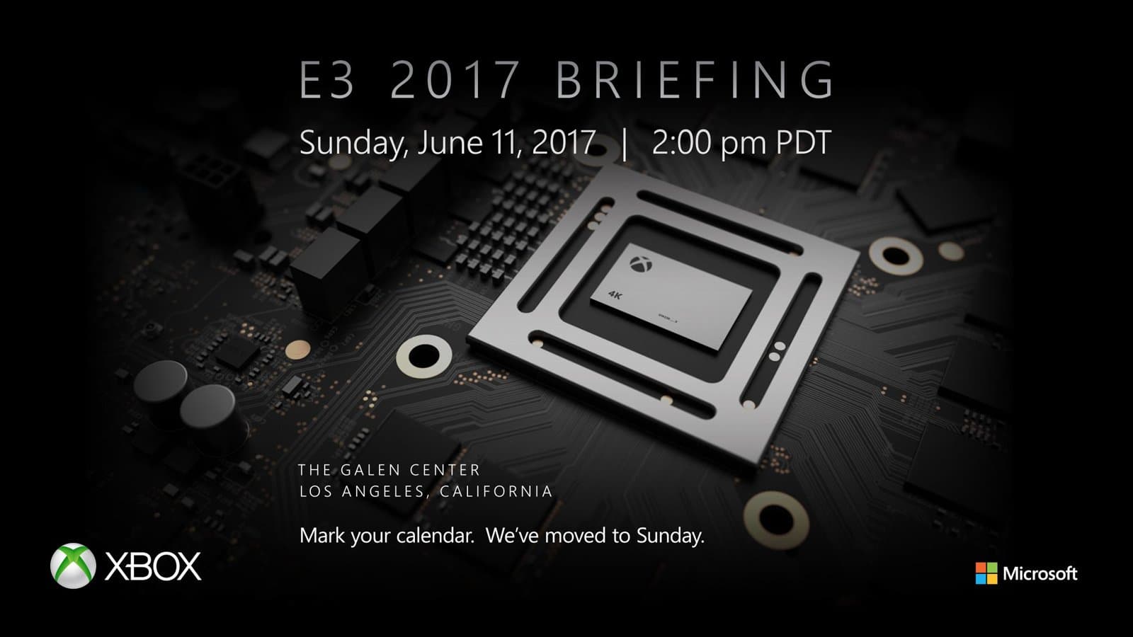 Microsoft revela fecha para su conferencia pre-E3