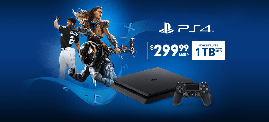 El Playstation 4 Slim de 1TB pronto se venderá en Estados Unidos