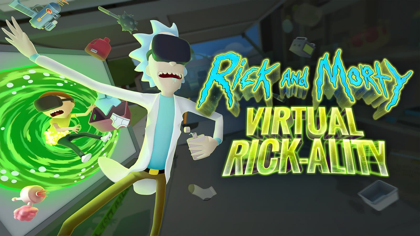 Rick and Morty: Virtual Rick-ality ya esta disponible para HTC Vive y para el Oculus Rift