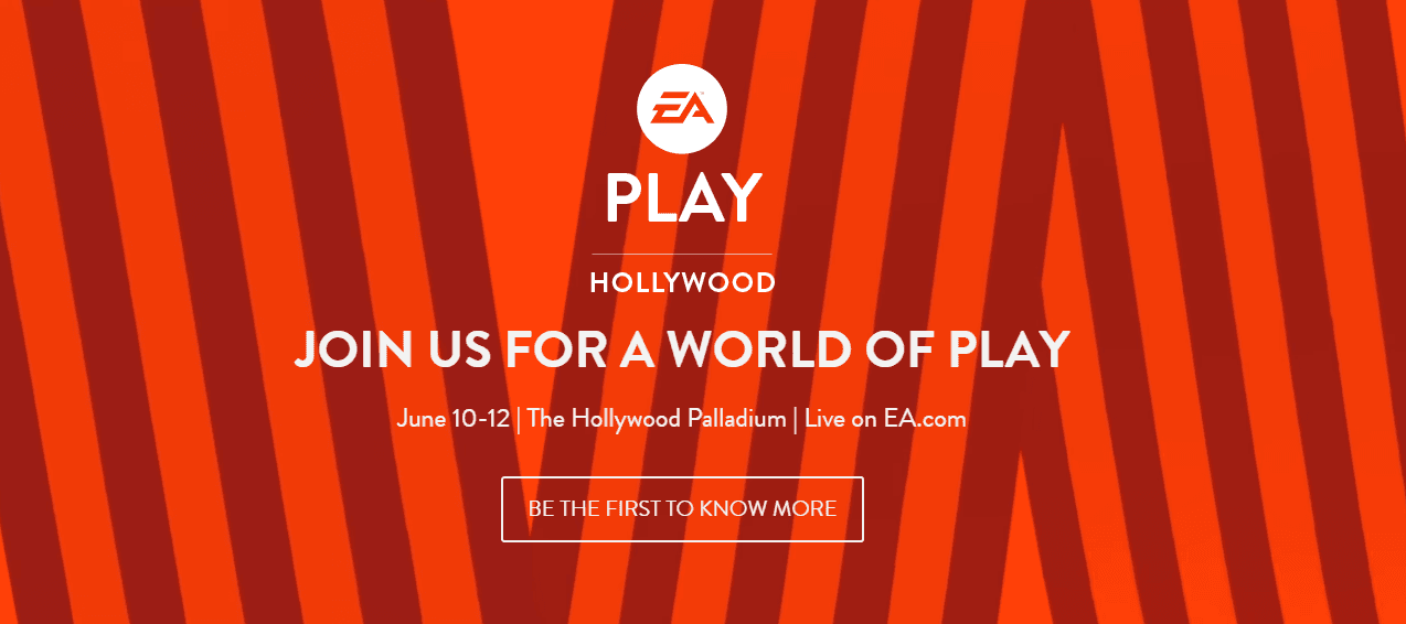 Mira la conferencia de prensa de Electronic Arts del #E32017 aquí [update]