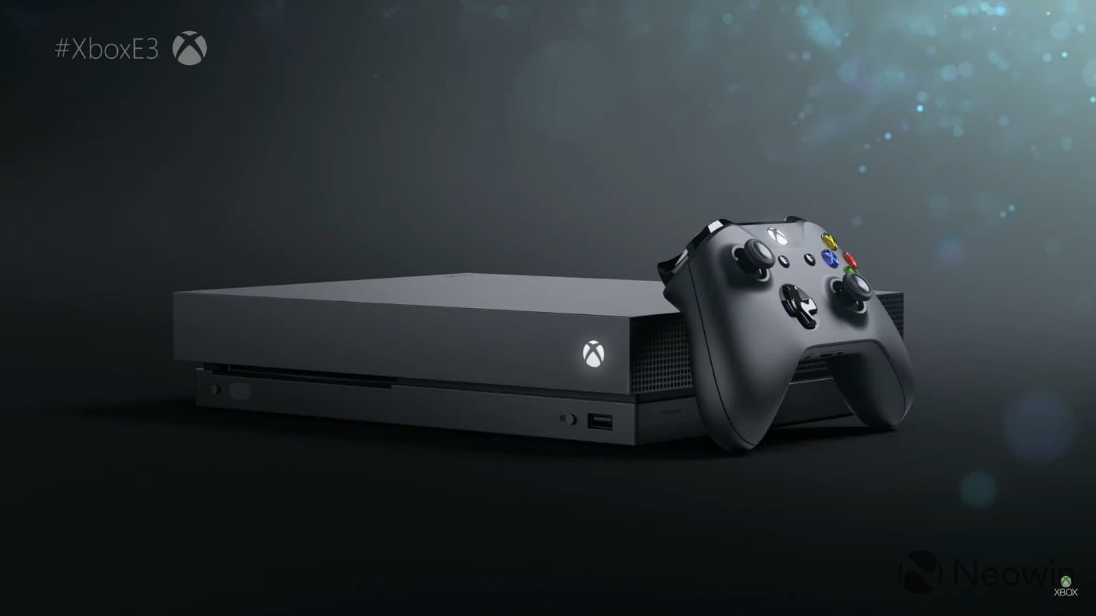 #E32017 Xbox One X anunciado oficialmente para el 7 de Noviembre
