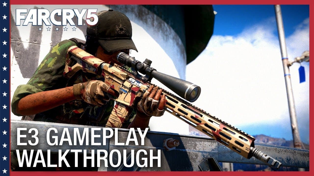 #E32017 Far Cry 5 muestra video gameplay