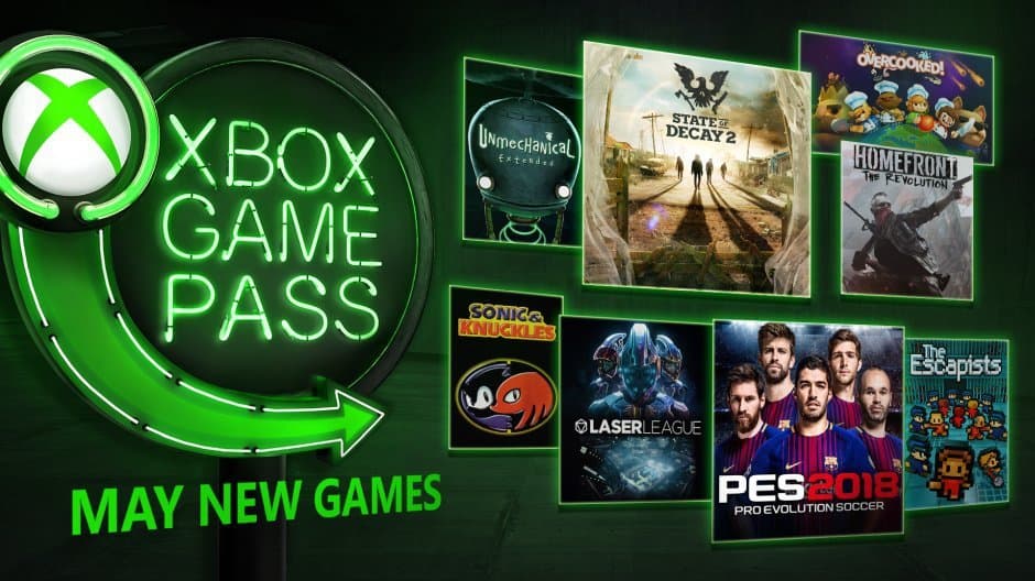 State of Decay 2 y PES 2018 llegarán en Mayo al Xbox Game Pass