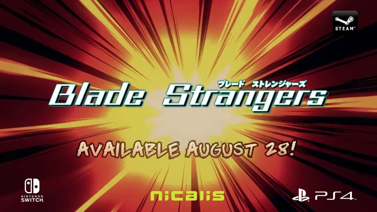Blade Strangers será lanzado para finales de Agosto en PC, PS4 y Switch