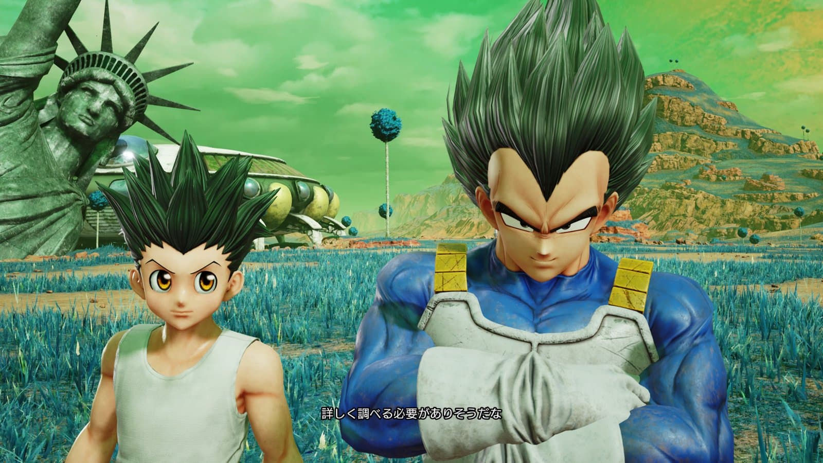 Vegeta, Sanji, Sabo, Bleackbeard, Gon e Hisoka se unen a Jump Force