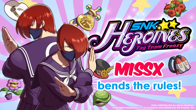Anunciado MissX como el tercer personaje DLC para SNK Heroines: Tag Team Frenzy