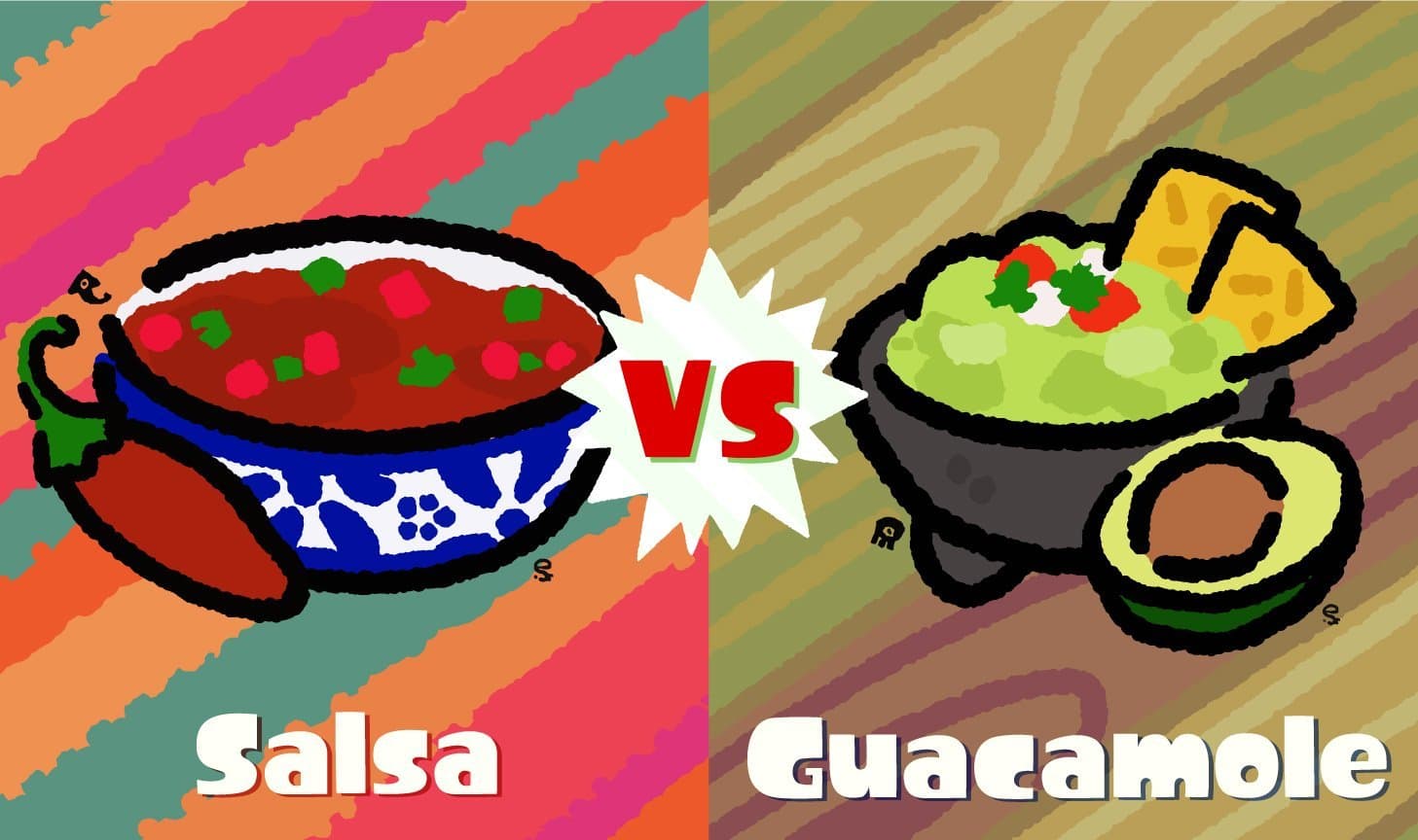 El siguiente Splatfest te hará decidir entre la Salsa y el Guacamole
