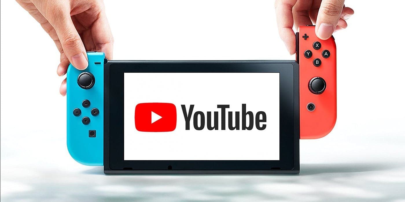 Ya esta disponible la app de Youtube en Nintendo Switch