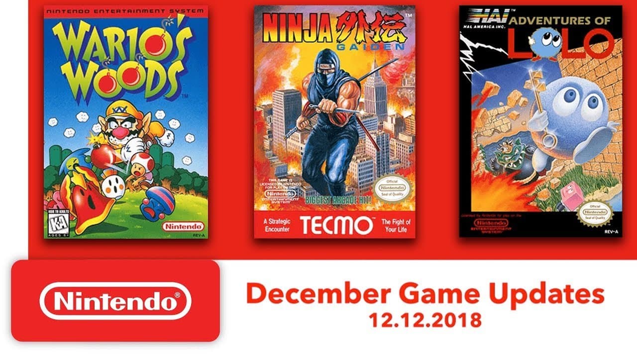 Nintendo Switch añade tres juegos de NES a su catálogo la próxima semana
