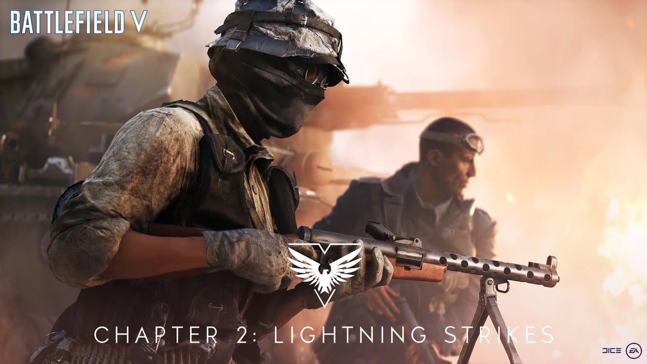 El nuevo trailer de Battlefield V nos muestra el contenido de su actualización Lightning Strikes