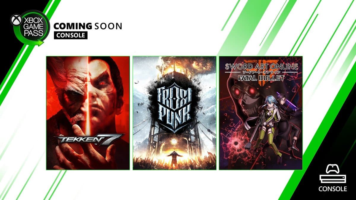 Tekken 7 y Frostpunk estarán muy pronto en Xbox Game Pass