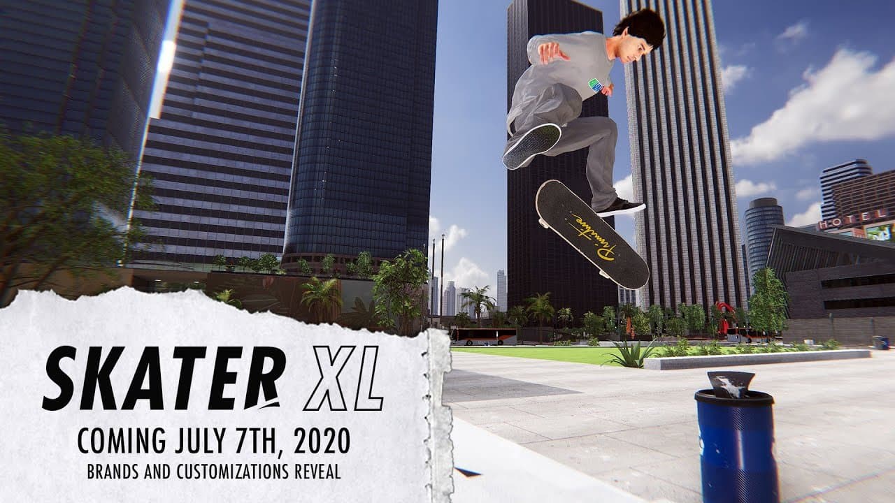El juego de patinetas Skater XL se lanzará en consolas en julio