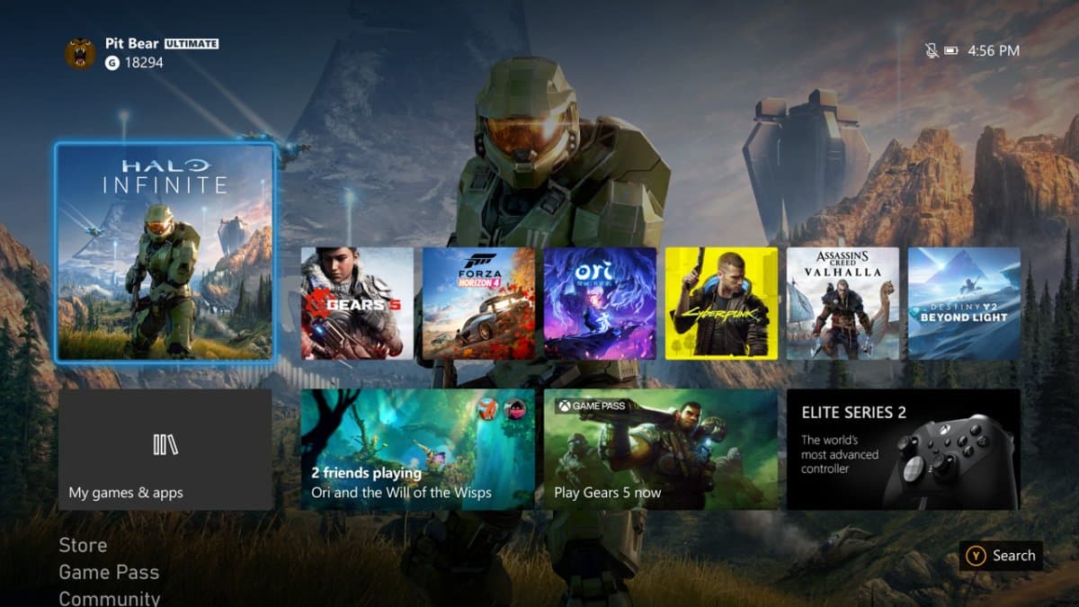 La actualización del Dashboard de Xbox One se liberará esta semana