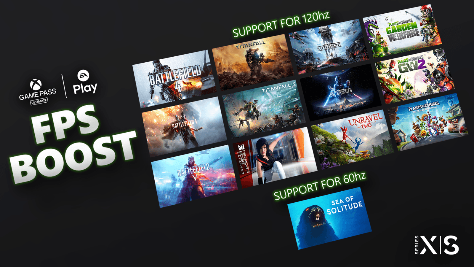 Microsoft habilita FPS Boost en varios titulos de Electronic Arts