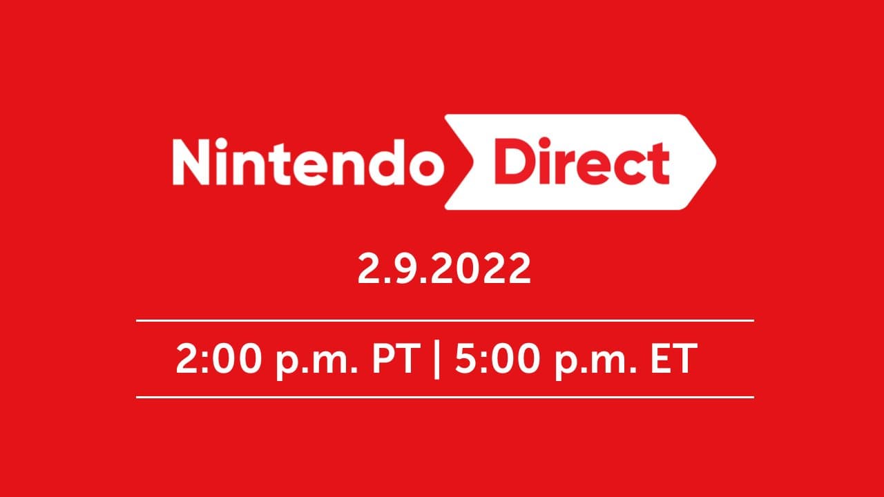 El primer Nintendo Direct de este 2022 se llevará a cabo mañana 9 de febrero