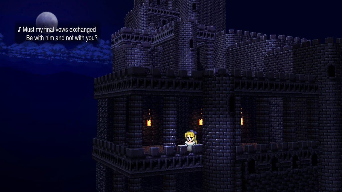 La escena de la Opera en Final Fantasy VI Pixel Remaster se mostrará en HD-2D y cantada en 7 idiomas