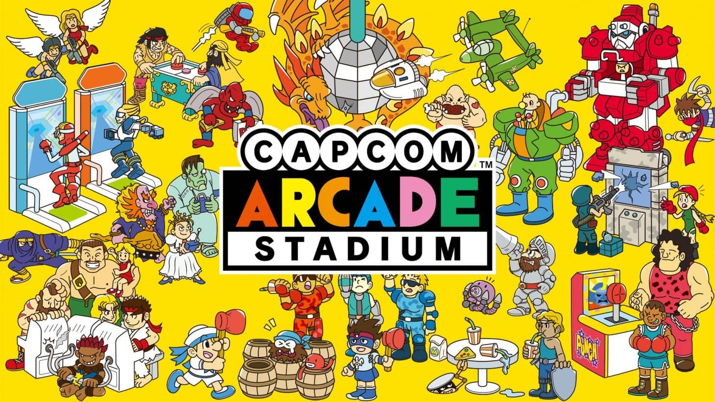 Capcom lanzará un segundo Arcade Stadium con 32 juegos clásicos más