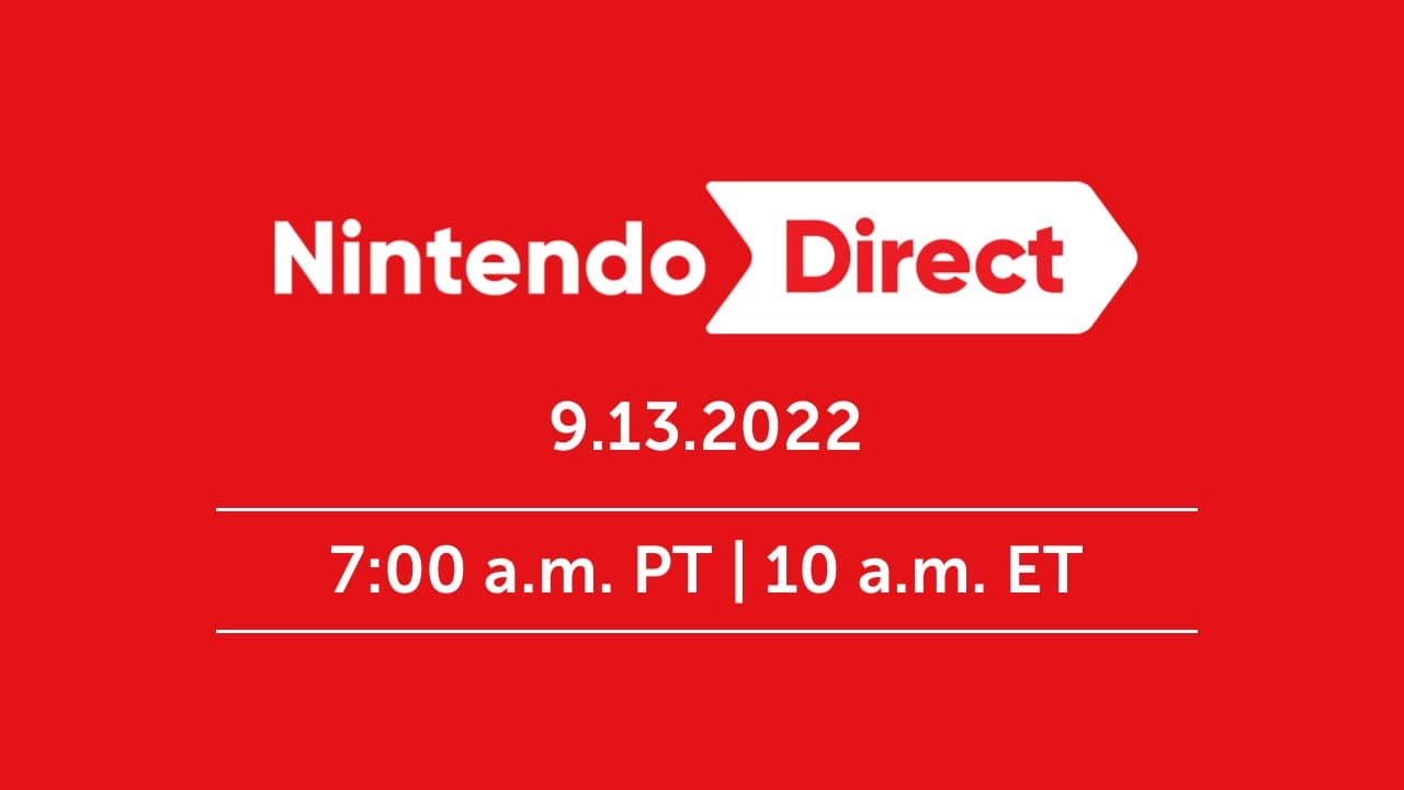 Anunciado un Nintendo Direct para el 13 de septiembre