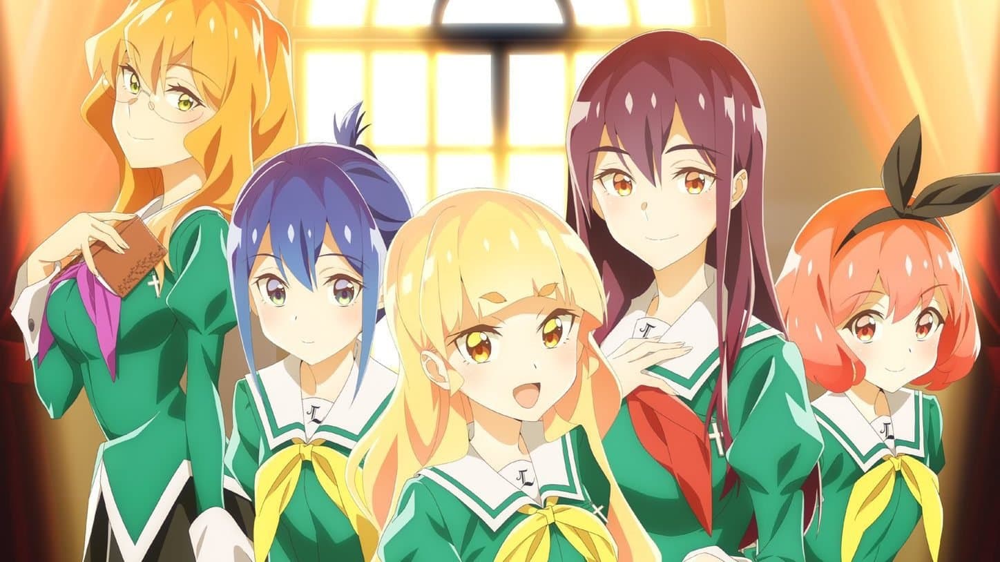 Segundo trailer para el anime Yuri Is My Job! revela su tema de apertura y fecha de estreno