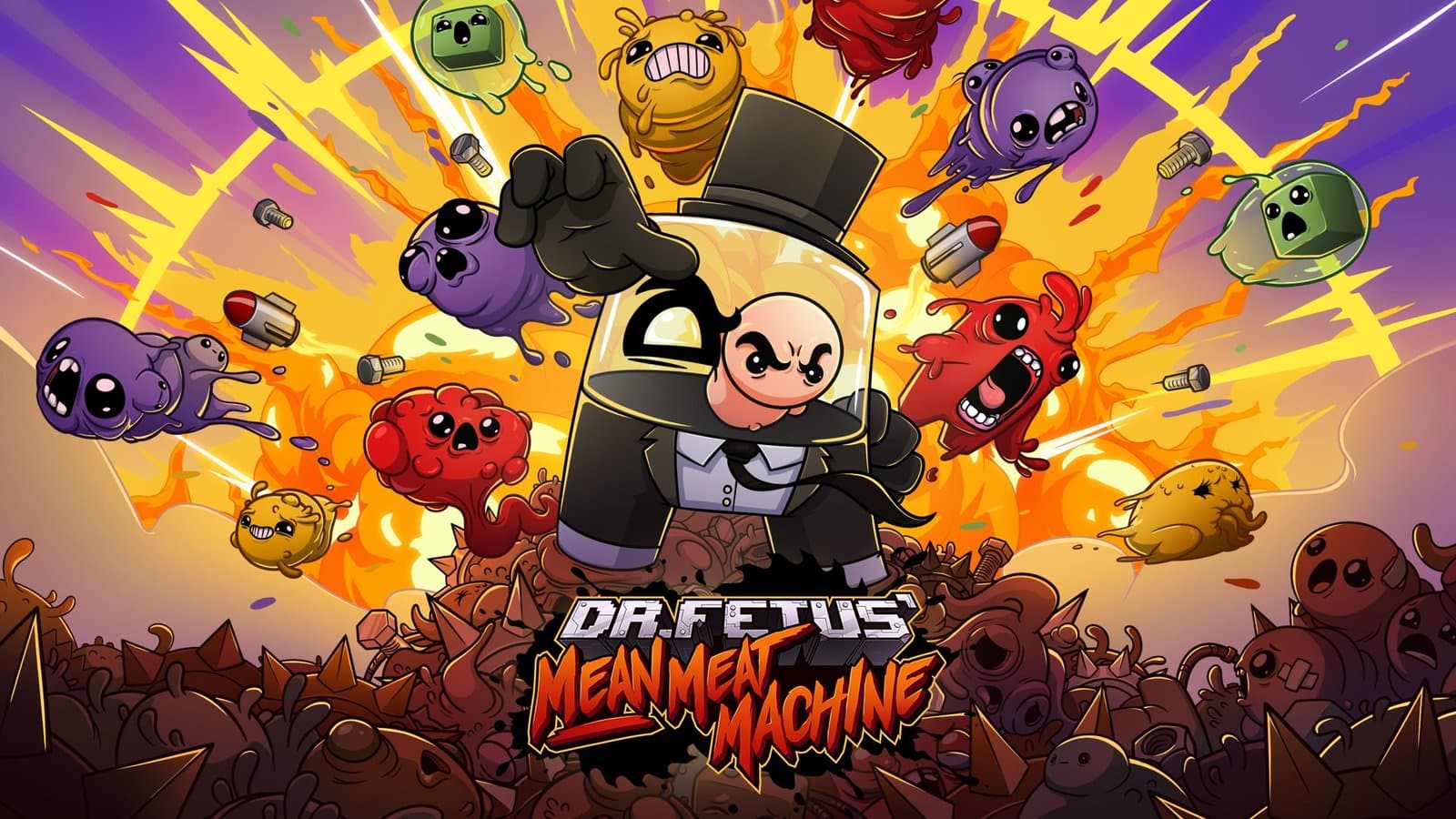 Super Meat Boy tendrá un juego puzzle titulado Dr. Fetus’ Mean Meat Machine