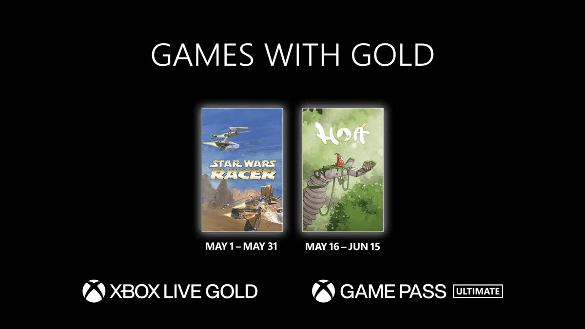 Anunciado los Games with Gold del mes de mayo