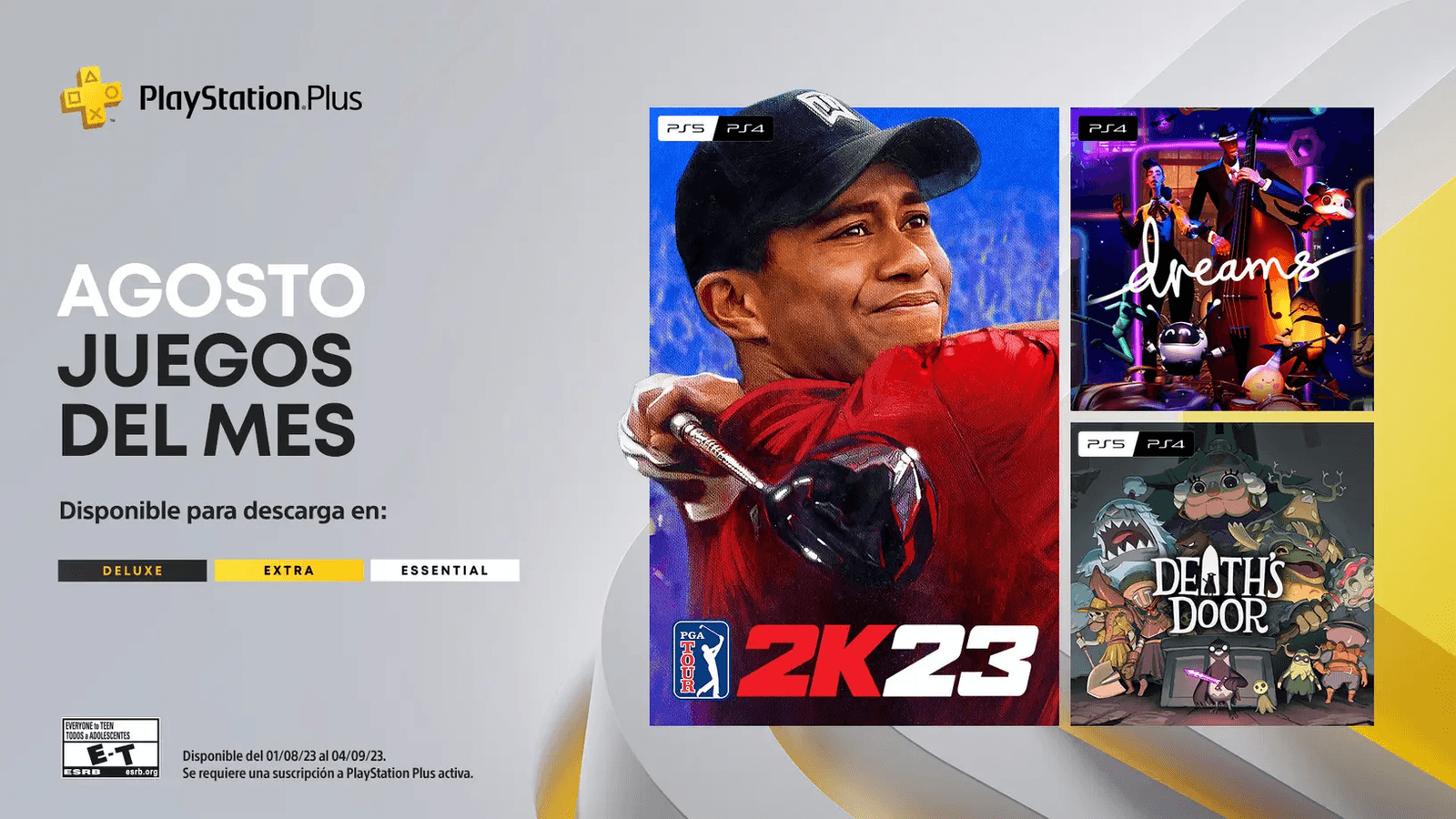 Sony anuncia los Juegos Mensuales de PlayStation Plus para agosto
