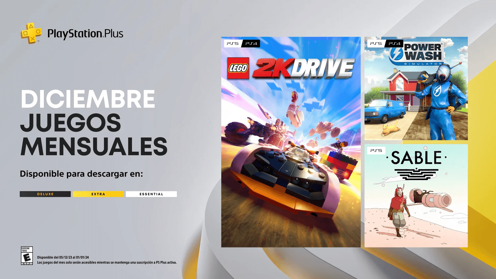 Estos son los Juegos Mensuales de PlayStation Plus para diciembre