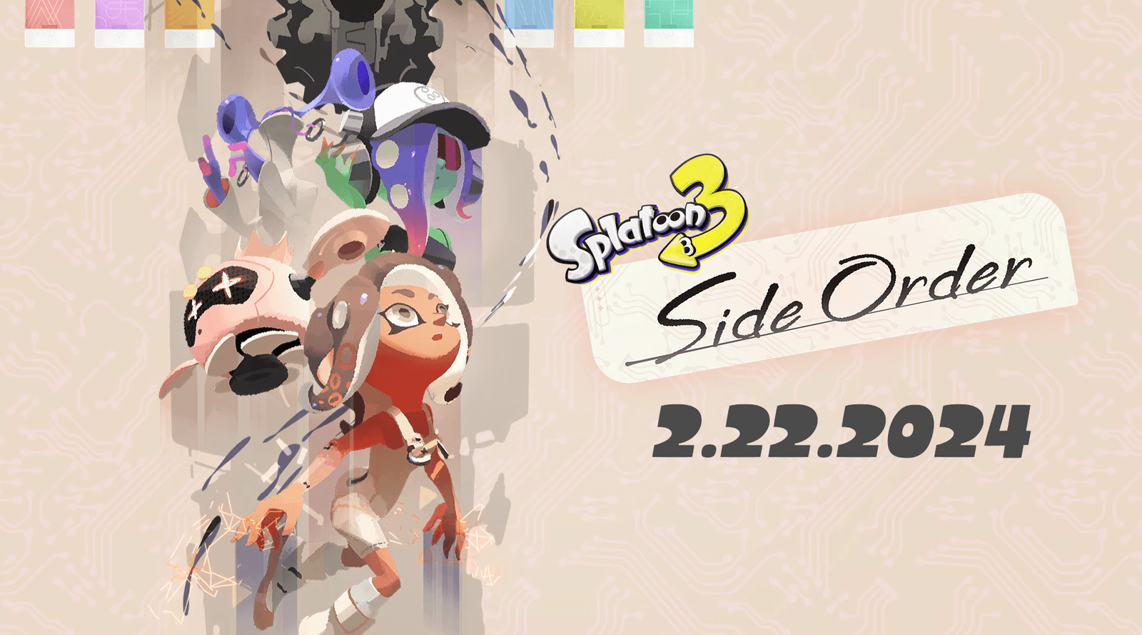La expansión Side Order de Splatoon 3 ya tiene fecha de salida